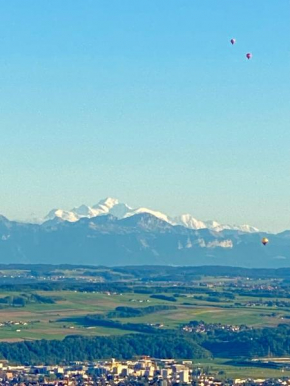 Tévenon Vue Panoramique Alpes-Lac